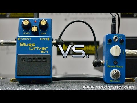 Mooer Blues Mood VS Boss Blues Driver