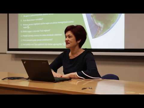 ZPD lekcija vidusskolēniem #4 - Vides jautājumi. Banku augstskolas profesore Dzintra Atstāja