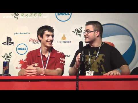 MaNa after the ESWC Grand Finals vs Stephano - ESWC 2011