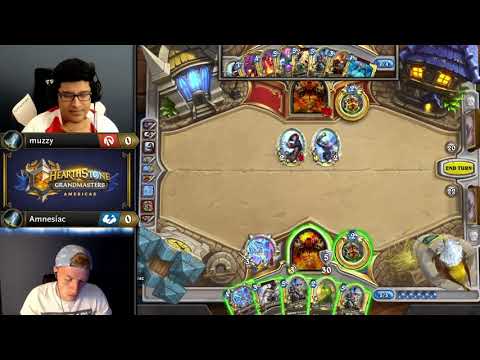 muzzy vs Amnesiac - Hearthstone Grandmasters Americas - Week 1 Day 3