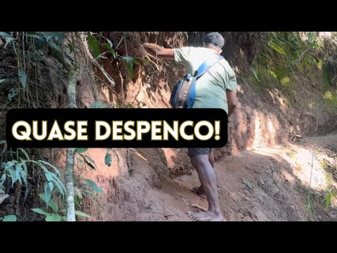 Perigo na trilha quase cai do penhasco de Motorhome!