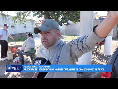 Cada vez más jóvenes asisten al "Comedor Bajo el Árbol" de Palpalá
