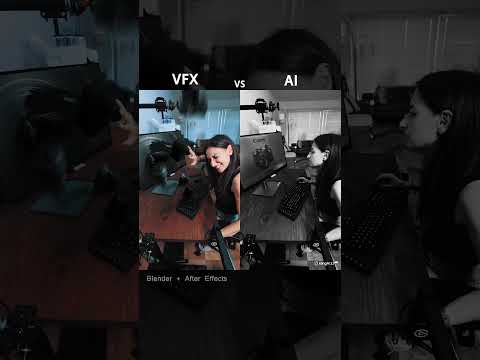 What’s your thoughts on VFX vs AI? #3d #blender #ai
