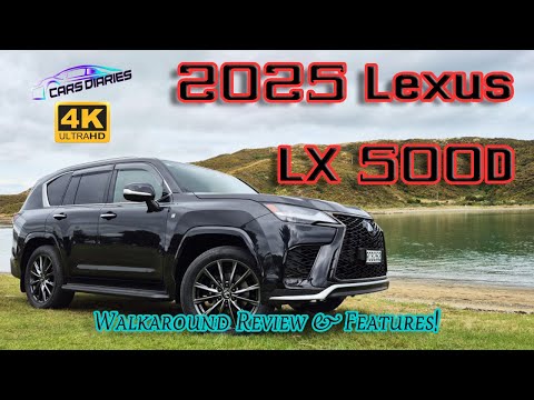 2025 Lexus LX 500D – Walkaround Review & Features! ✨ #Lexus #LX500d #LuxurySUV