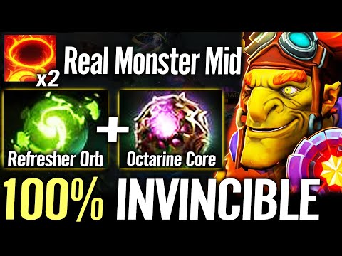 Real Monster Mid Lane Batrider Refresher Orb + Octarine Core