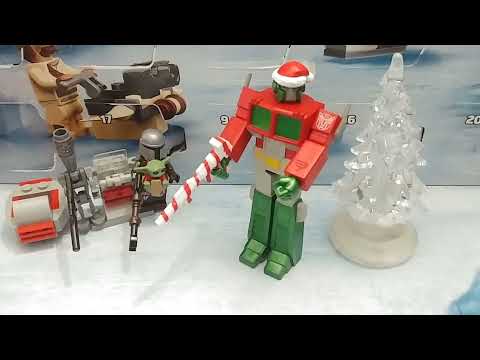 Chuck's Reviews Transformers ReAction Santa Optimus Prime