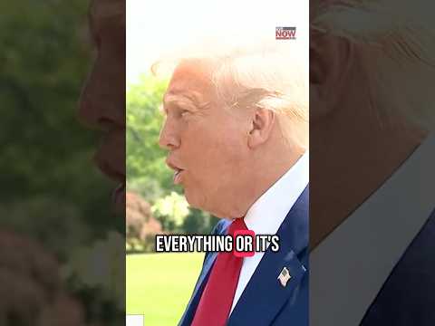 Video | President Trump said his administration has "done everything" in its first 100 days