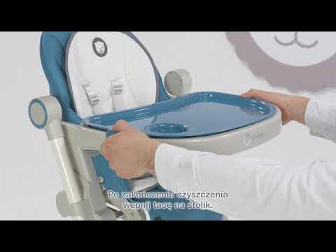 Lionelo Cora   instrukcja obsługi krzesełka do karmienia