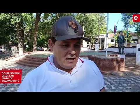 Diego valenzuela desde San Pedro del Ycuamandyyú