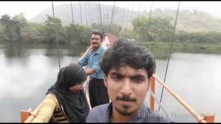 preview picture of video 'Inchathotty suspension bridge neriyamangalam/kerala trip'