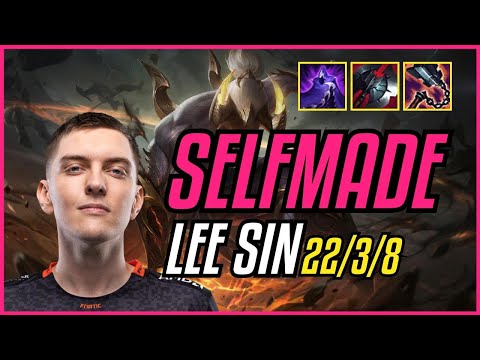 SELFMADE - LEE SIN vs MORGANA JUNGLE - EUW GRANDMASTER - PATCH 11.8