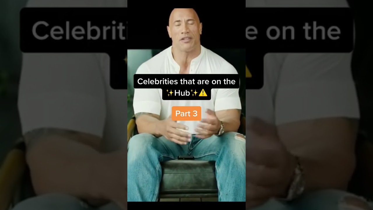 Celebrities that are on the Hub #actorslife #shorts