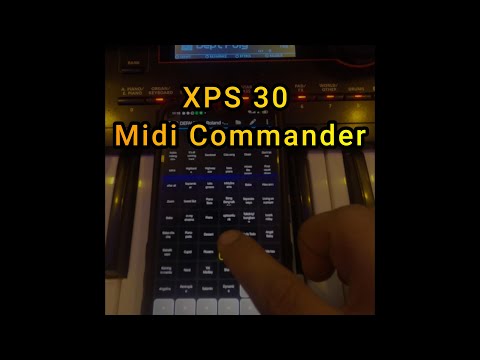 How to use Midi Commander in Xps 30 #xps30 #zybeatsstudio #xps60 #Xps10x