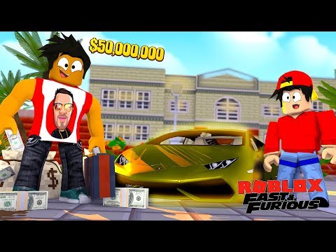 ROBLOX FAST AND THE FURIOUS - THE MOST EXPENSIVE CAR IN ROBLOX EVER!!!!!
