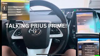 VOICE COMMAND Your PRIUS PRIME for the WEATHER and CLIMATE Control. Features!