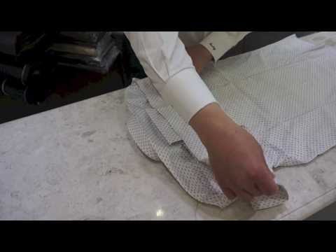 How to fold a shirt for packing so it doesn't wrinkle