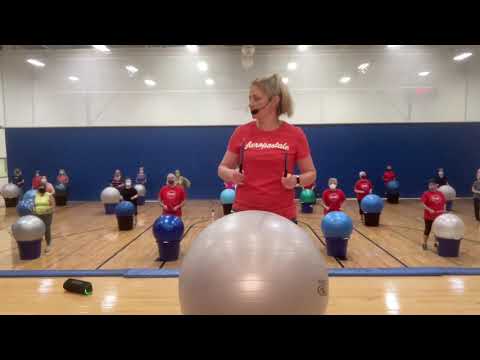 Waupaca Senior Center Cardio Drumming Eye of the Tiger & Hey Baby