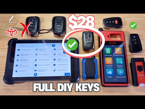 DIY Lexus/Toyota Key Programming — Spare Key for $28 | Full Guide