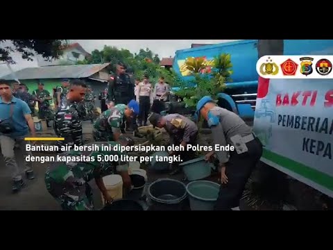 TNI-POLRI ENDE GELAR BAKTI SOSIAL