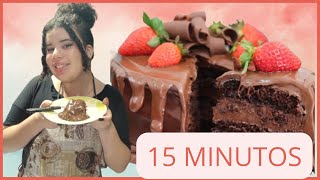 NUNCA MAIS FAO BOLO NO FORNO! FIZ O BOLO DO MOMENTO FEITO EM APENAS 15 MINUTOS -BOLO NA PRESSAO