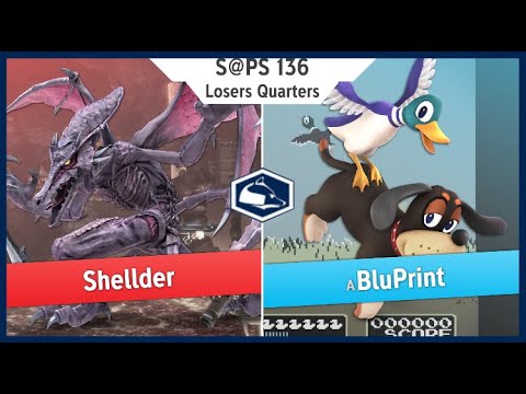 S@PS 136 Ultimate Singles - Shellder(Ridley) vs BluPrint(Duck Hunt) Losers Quarters