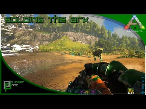 Soloing the Ark S4E41 - Allosaurus Taming - Rex Breeding!