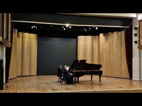 Бах Концерт для клавира f-moll. Ф-но - Екатерина Викторова. Партия оркестра - Станислав Корчагин.