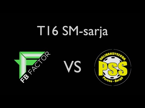T16 SM-sarja Helsinki FB Factor-PSS