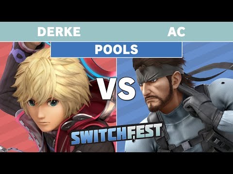 Switchfest 2019 - S2 | Derke (Shulk) Vs AC (Snake) Winners Pools - Smash Ultimate