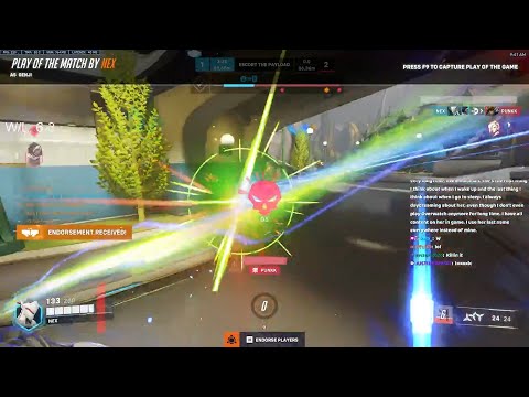 NECROS INSANE NANO TOP 500 GENJI OVERWATCH 2 SEASON 3 GAMEPLAY