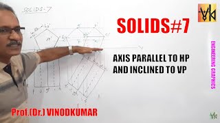 Download Lagu Projection of Solids - 7, Axis parallel to HP and inclined to VP by Prof. Vinodkumar Thumbnail