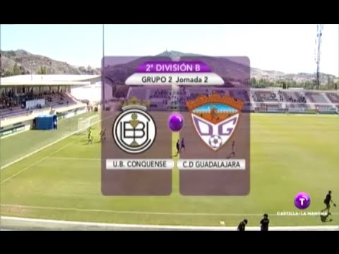 Futbol 2ª B: U. B. Conquense - C. D. Guadalajara