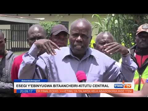 Kisii County Police Commander storms several illicit brew dens in Nyanchwa area, Kisii Town.