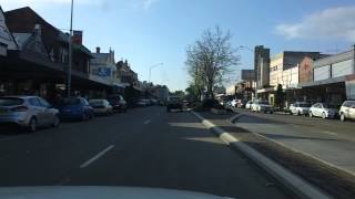 preview picture of video 'Scone New South Wales Australia A Drive Through'