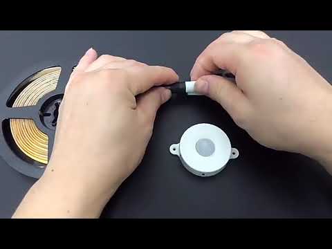 PIR Motion Sensor Smart Light Switch Used With LED Strip Lights - superlightingled