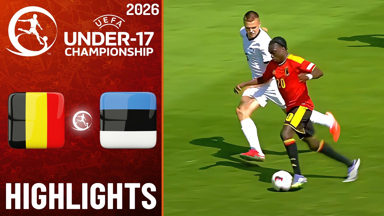 Thumbnail for article: SAMENVATTING: Zo haalden de jonge Rode Duivels de halve finale van het EK U17