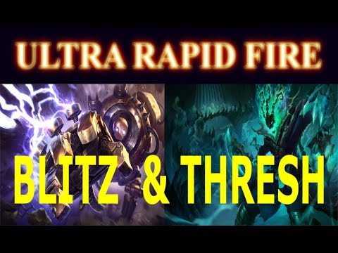URF #034 Blitzcrank & Thresh Bot - Full Gameplay [German] LP League of Legends ULTRA RAPID FIRE