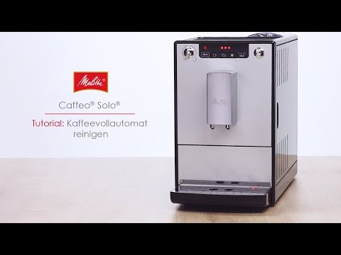 Melitta® Solo® - Tutorial Kaffeevollautomat reinigen