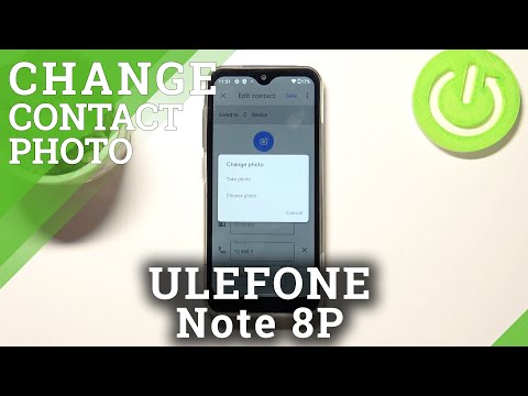 Add Picture to Contact - ULEFONE Note 8P and Photo-Contact