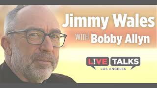 Jimmy Wales in conversation with Bobby Allyn at Live Talks Los Angeles