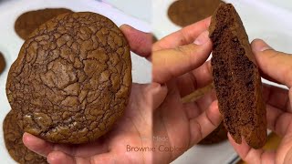 BROWNIE COOKIES | Soft and Chewy Brownie & Cookie in one Recipe