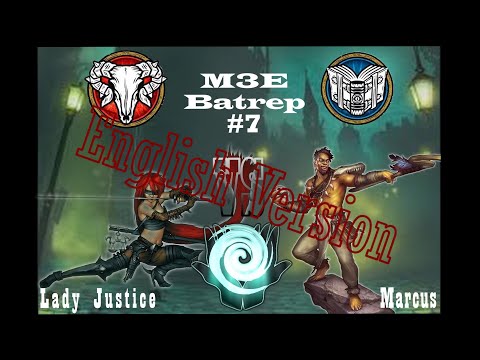 Malifaux M3E GG2 Battle Report #6 (50SS) - Lady Justice vs Marcus