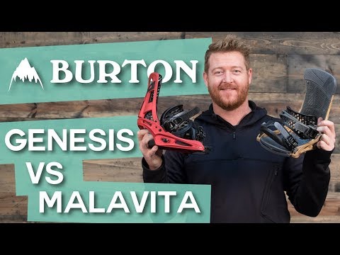 2018 Burton Genesis vs Malavita Snowboard Bindings - Comparison - TheHouse.com