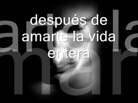 Video Si Te Perdiera (letra) de Luis Miguel