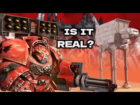 5 Terminators (Warhammer 40K) vs AT-AT (Star Wars) - Who will Survive?