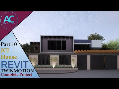 JPJ House | Part 10 | Complete Step By Step Project | Revit and Twinmotion Tutorial