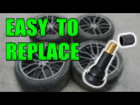 How to replace a tire Valve Stem without special tools at home