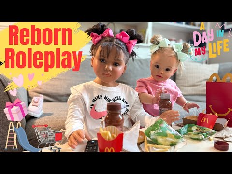 “A Day in the Life” with my Reborn Dolls - Adelia’s Kindergarten Graduation Surprise!