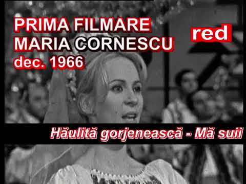 MARIA CORNESCU (live) - Prima apariție TV, dec. 1966
