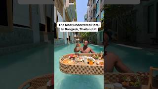 The most underrated hotel in Bangkok, Thailand 🇹🇭